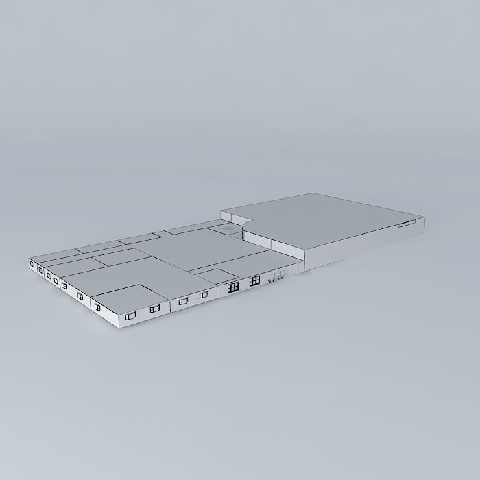 Music wooden box 3D model_4