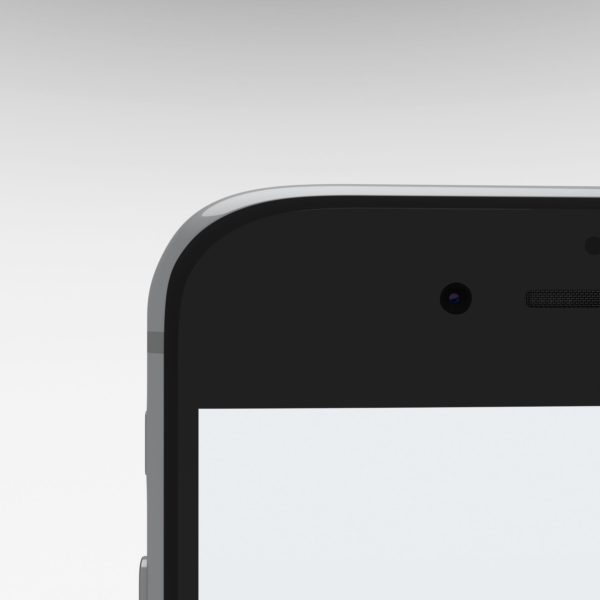 Iphone 6S Space Gray 3D model_7