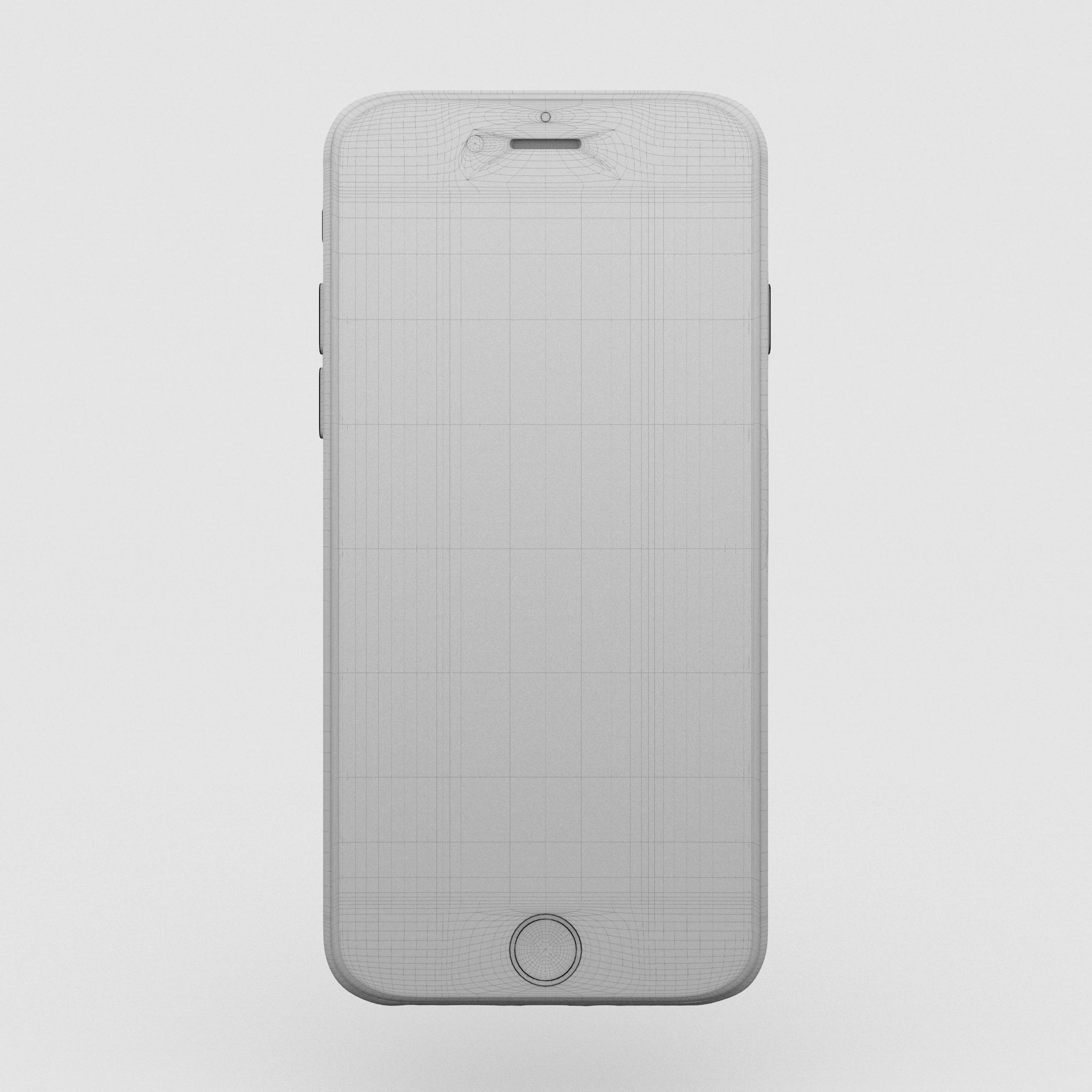 Iphone 6S Space Gray 3D model_15