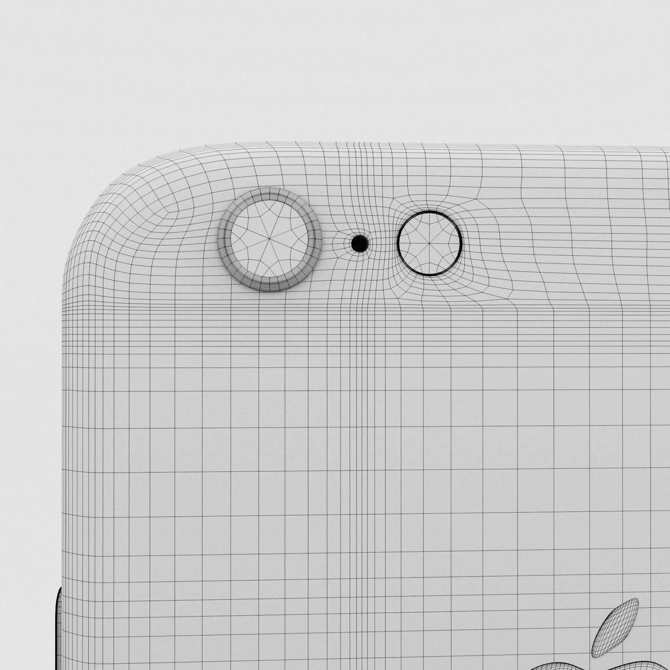 Iphone 6S Space Gray 3D model_26