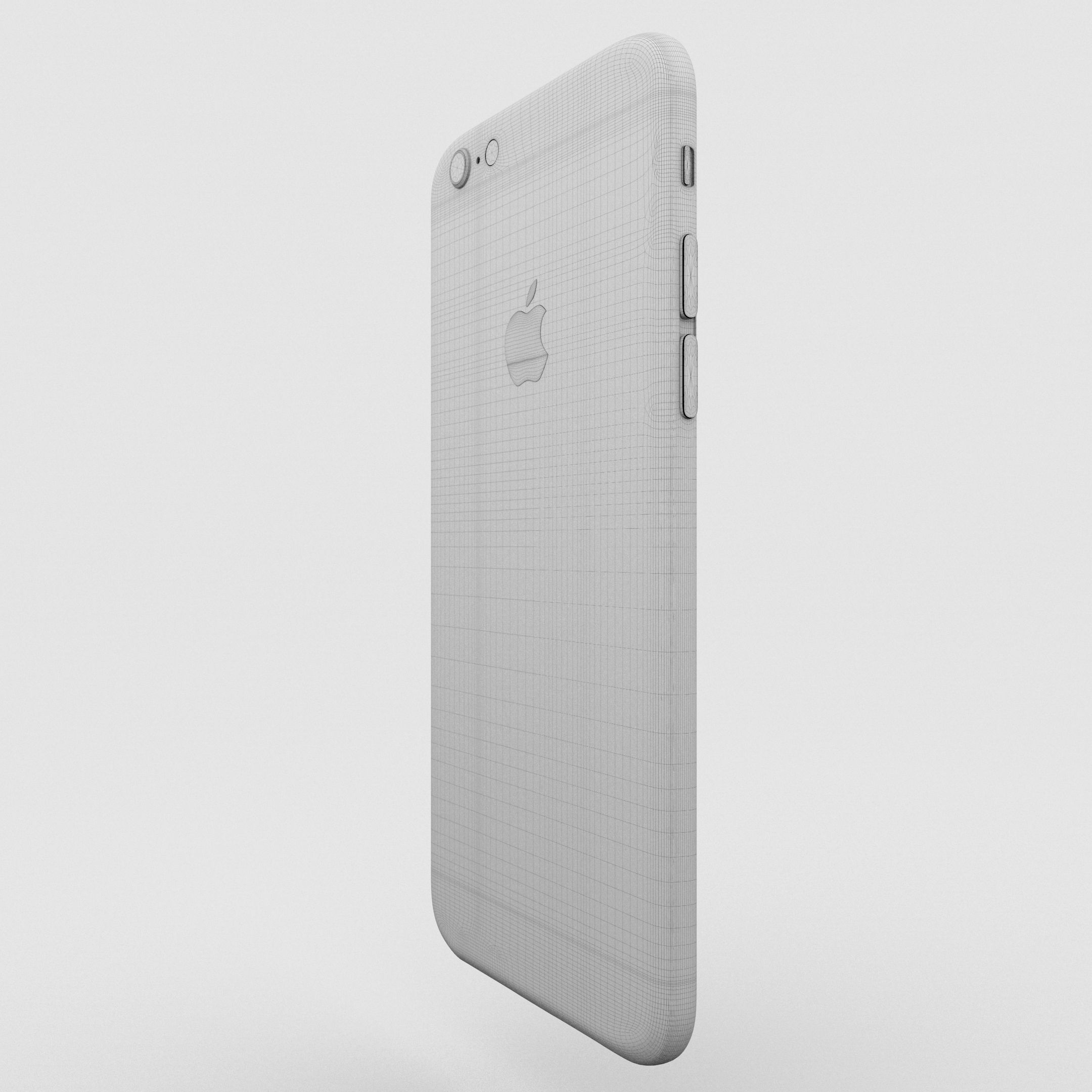 Iphone 6S Space Gray 3D model_16