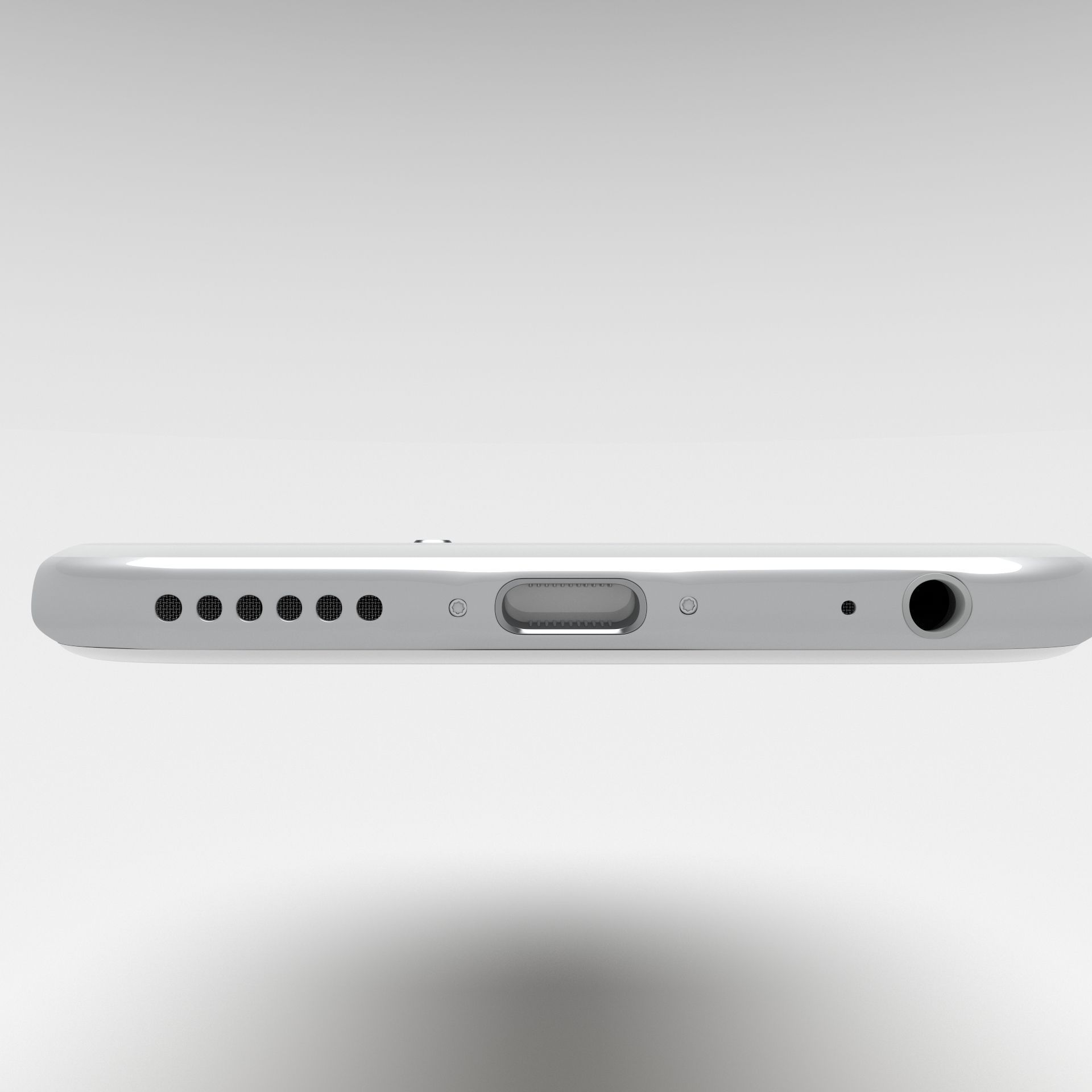 Iphone 6S Space Gray 3D model_14