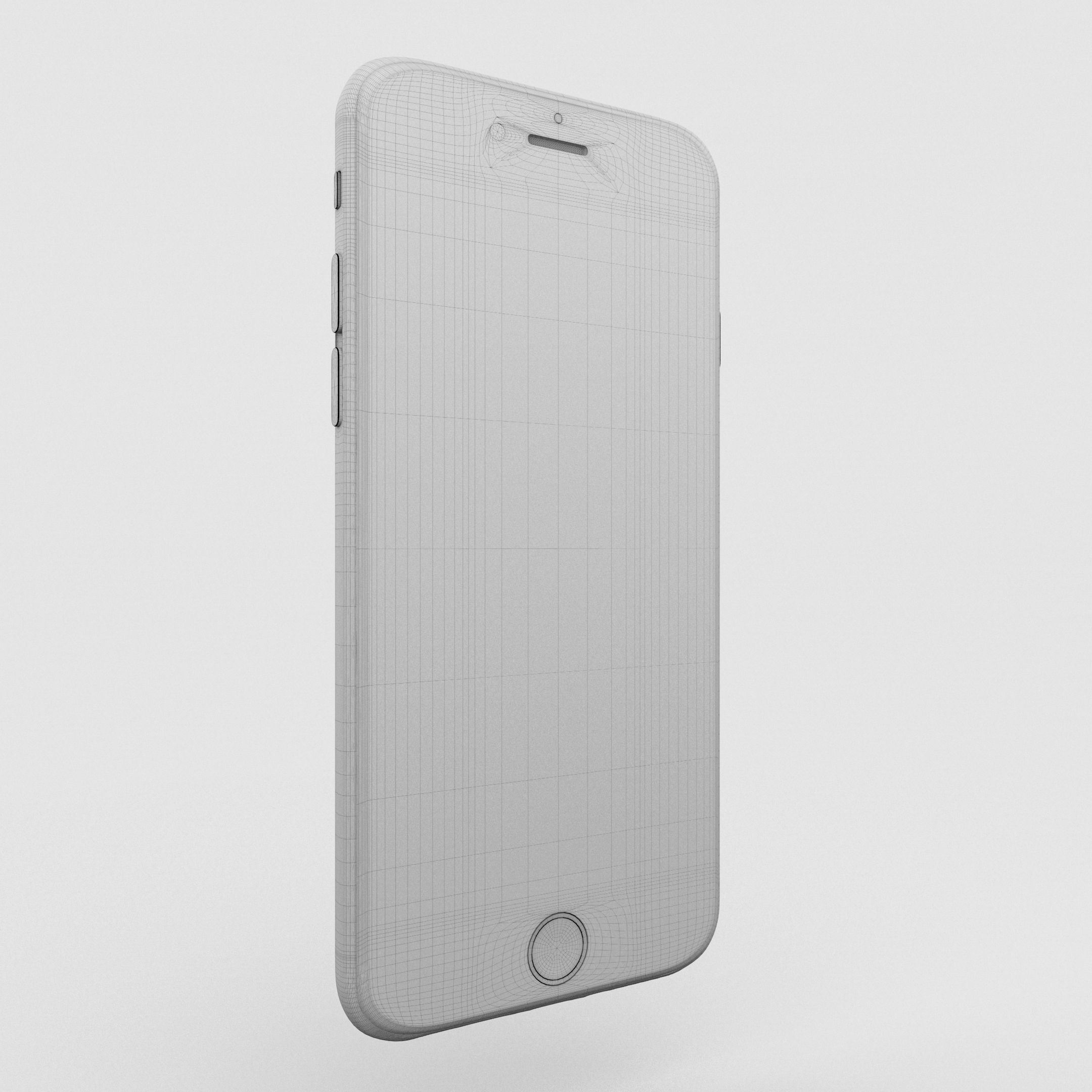 Iphone 6S Space Gray 3D model_17