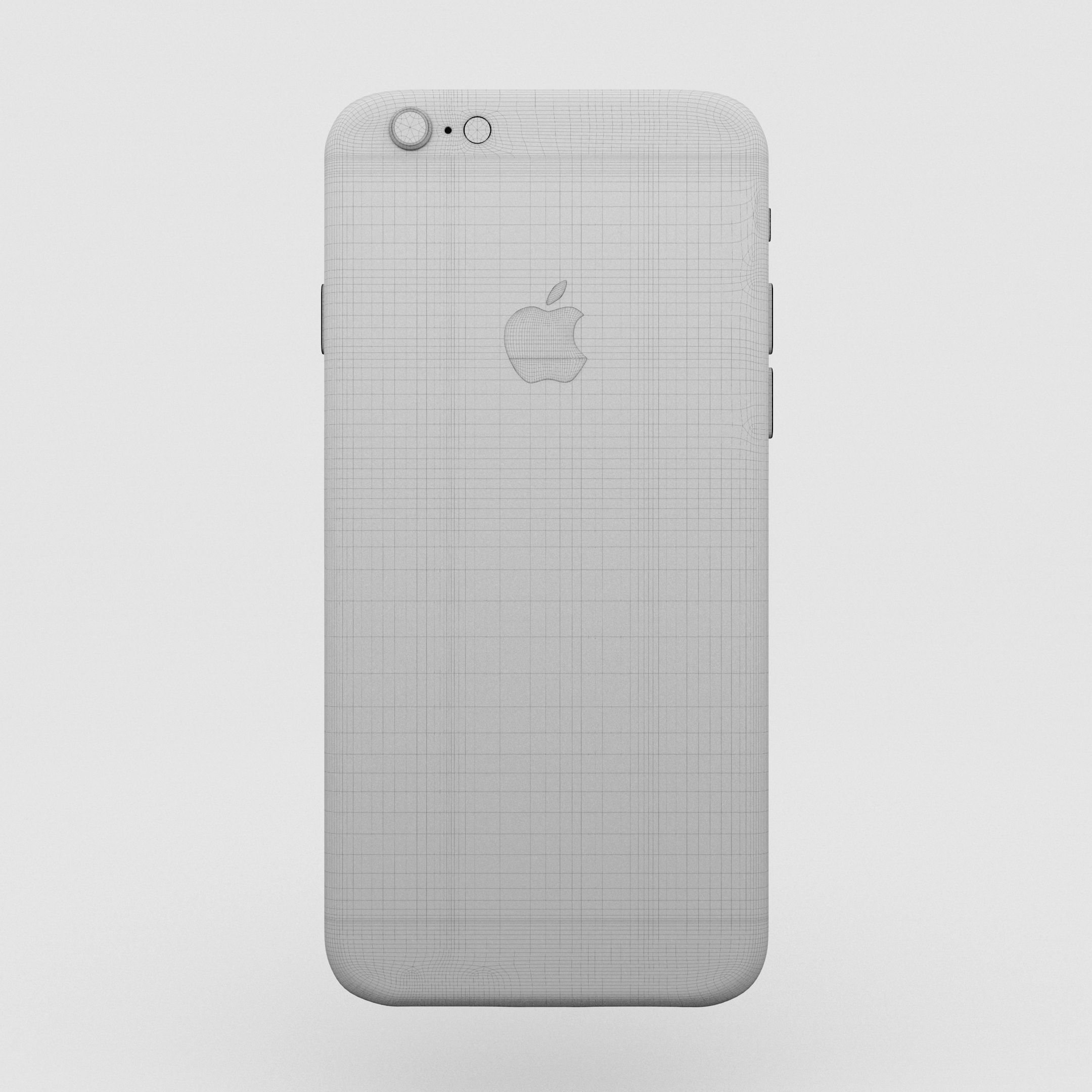 Iphone 6S Space Gray 3D model_19