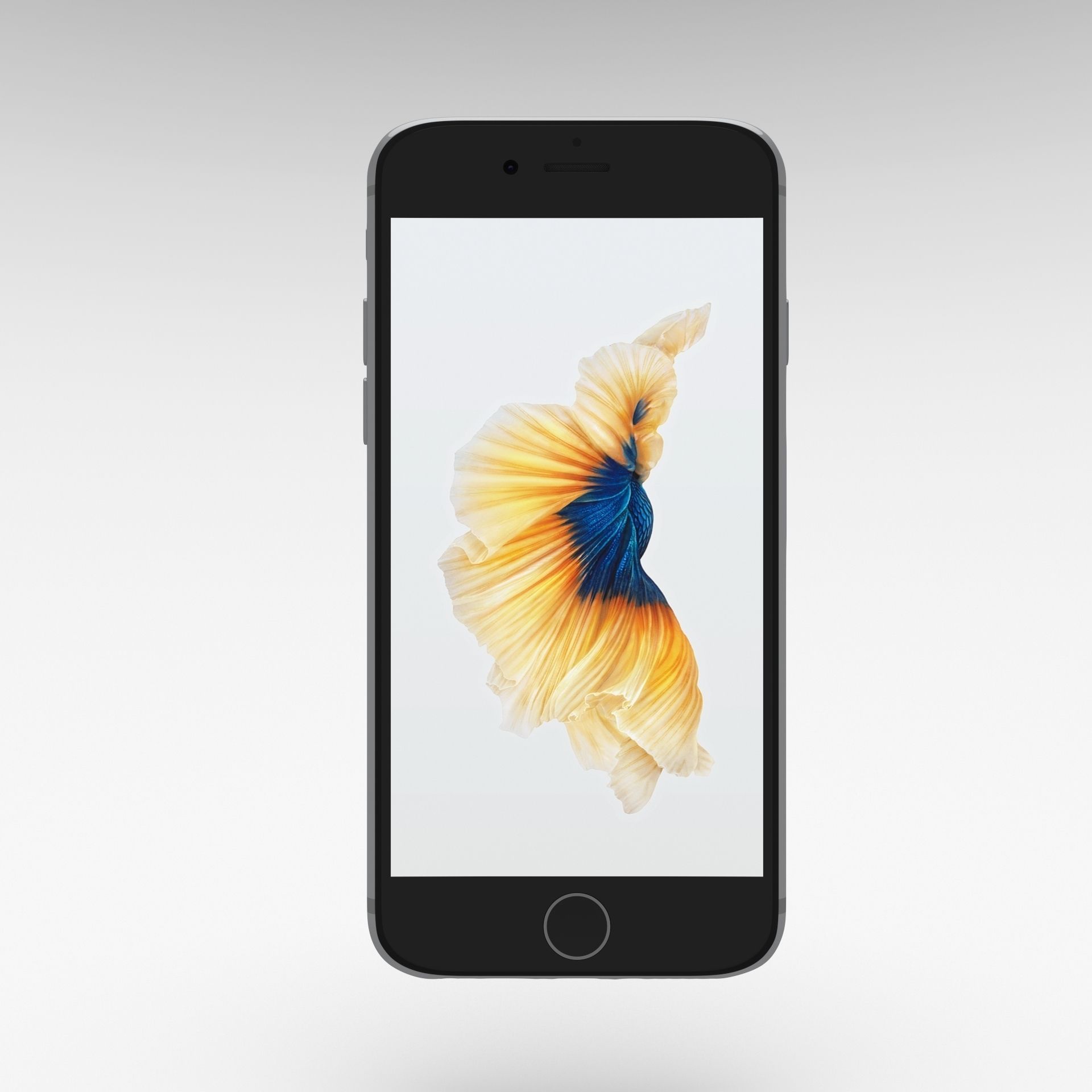 Iphone 6S Space Gray 3D model_1