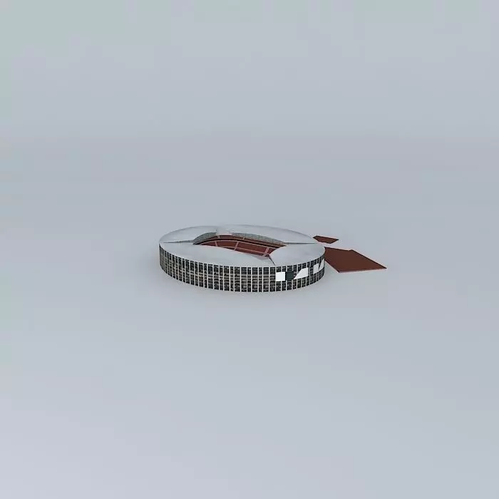 Luz Stadium 3D model