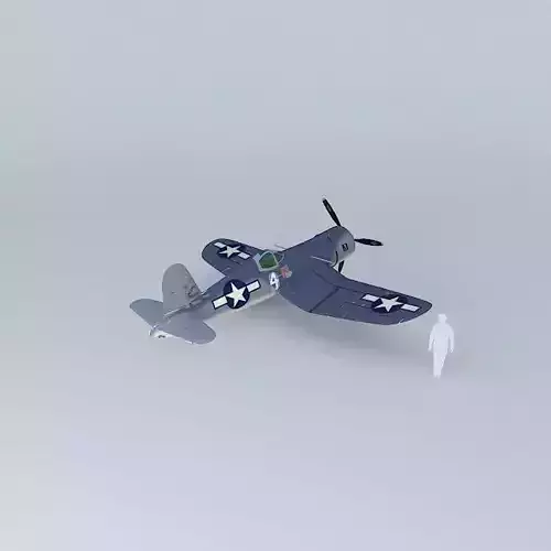 A airplane fighter plane