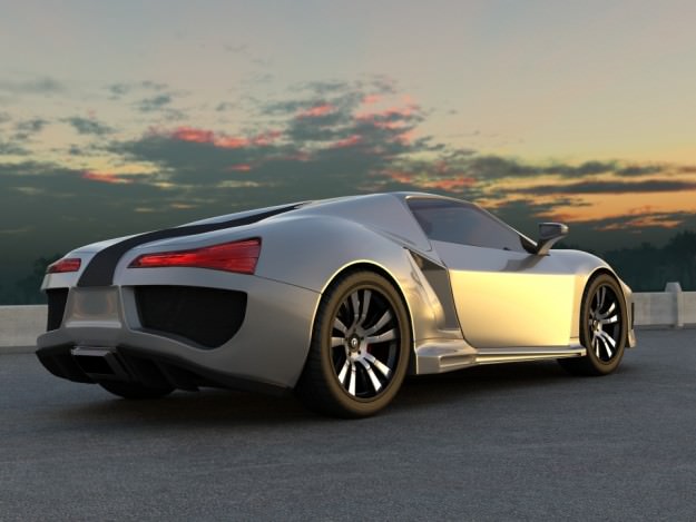 Concept Custom SuperSport Car 3 3D model_1