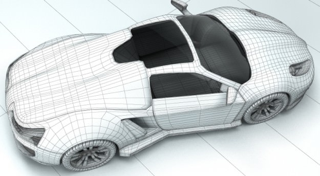 Concept Custom SuperSport Car 3 3D model_10