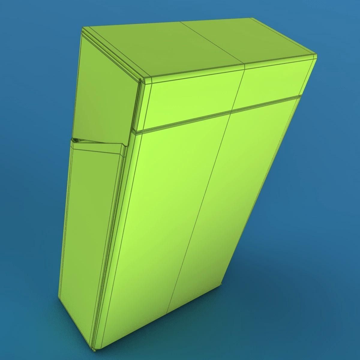 Realistic Cigarettes Pack - RIGGED 3D model_16