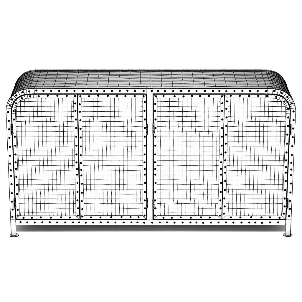 Ronald TV cabinet 3D model_4