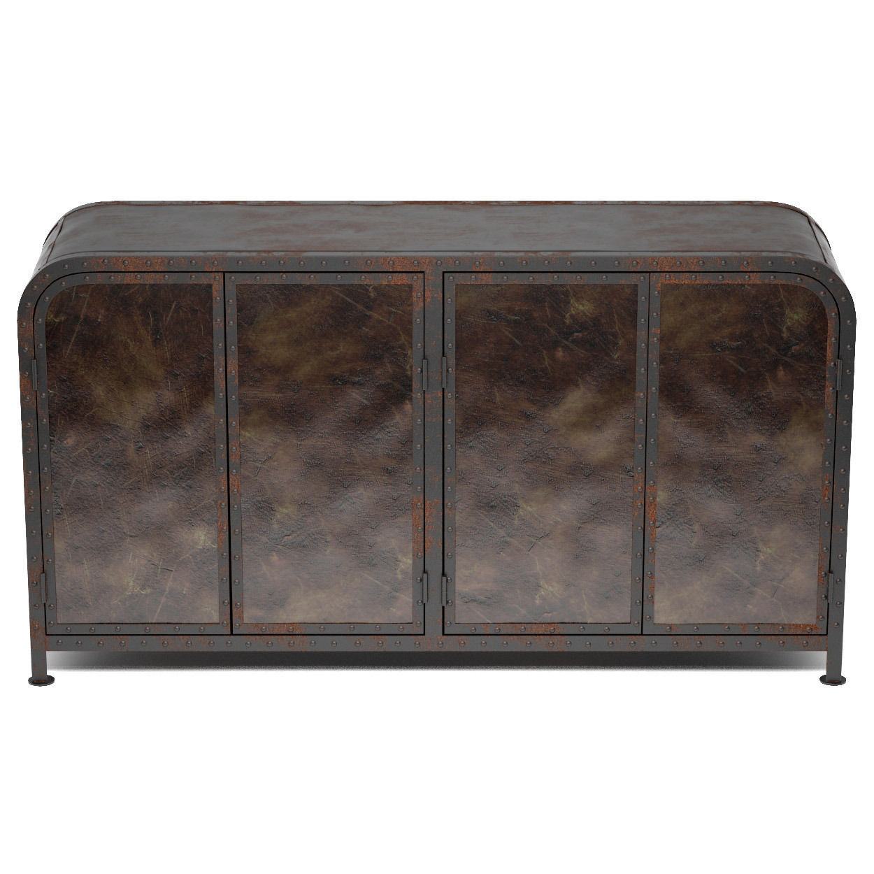 Ronald TV cabinet 3D model_1