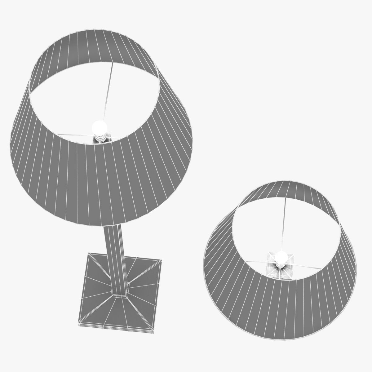 jean michel frank sycamore lamps 3D model_8