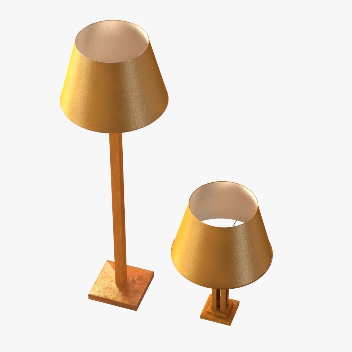 jean michel frank sycamore lamps 3D model_1