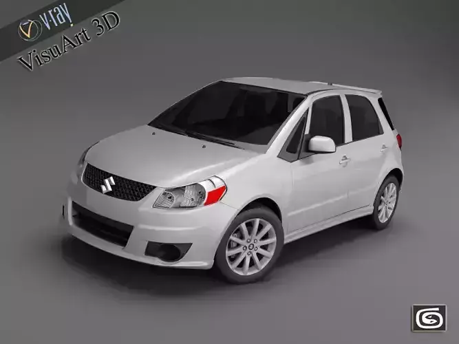 Suzuki SX4 5 hatchback US 3D model
