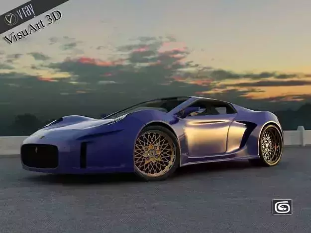 Concept Custom SuperSport Car 4