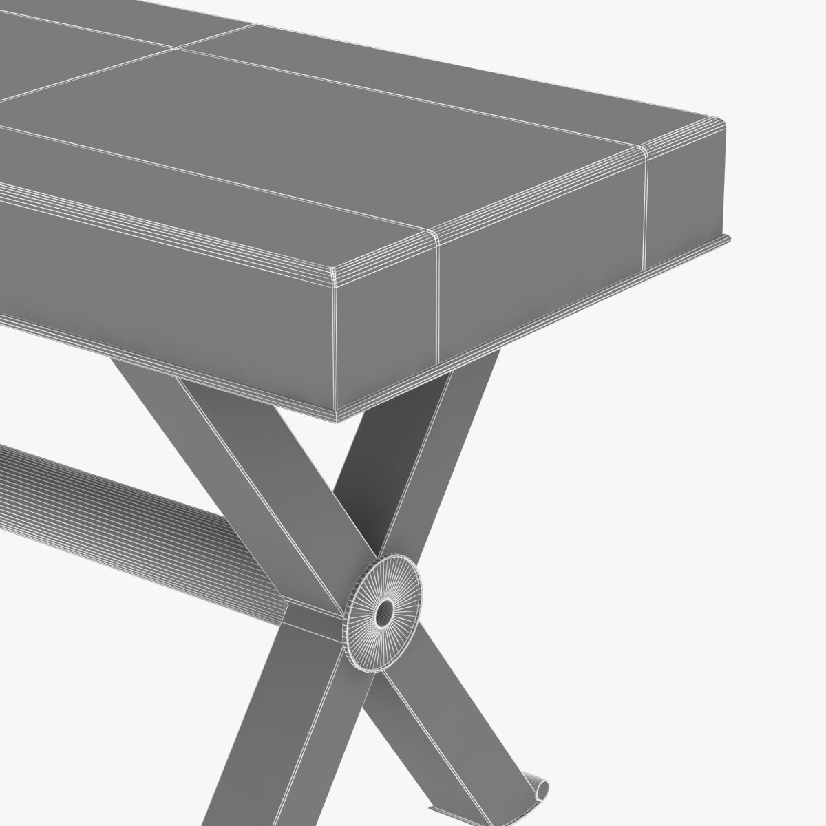 paul dupre lafon console table 3D model_7