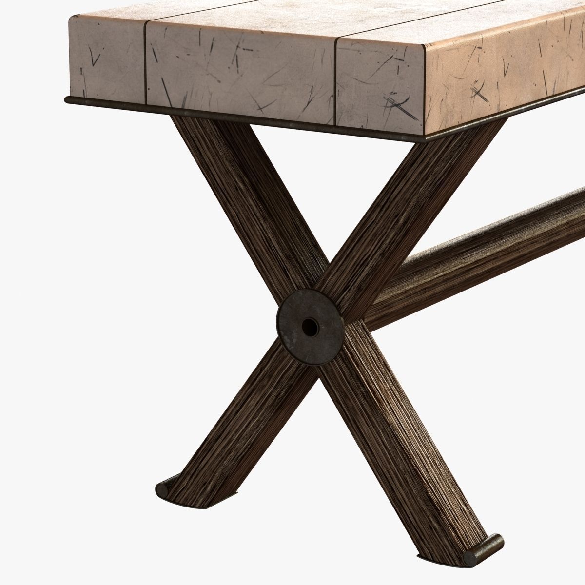 paul dupre lafon console table 3D model_3