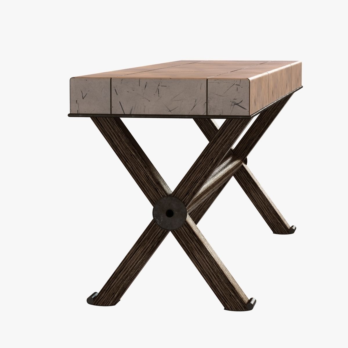 paul dupre lafon console table 3D model_4