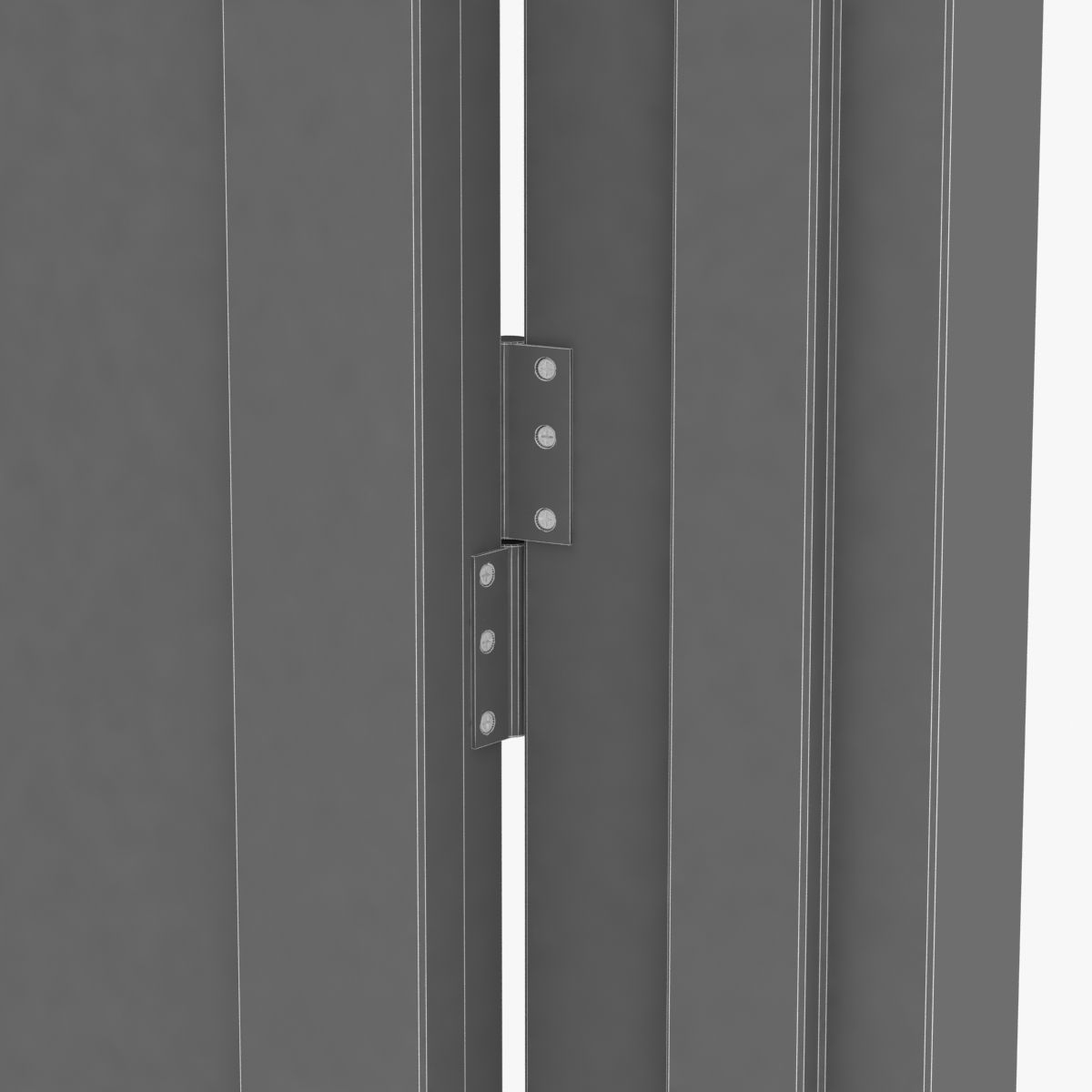 dark wooden modern door