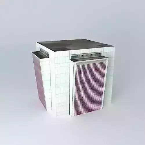 Hutama tall building with walls