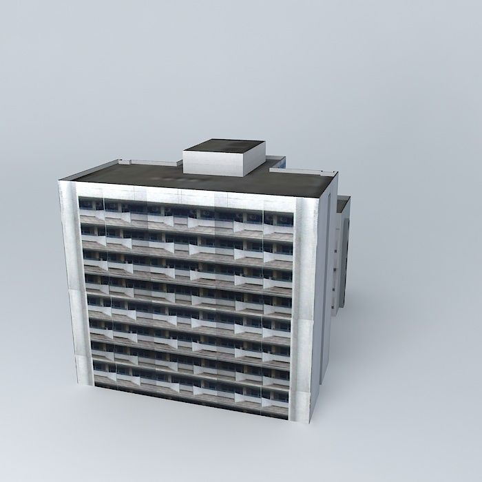 Hospital Tebet 3D model_1