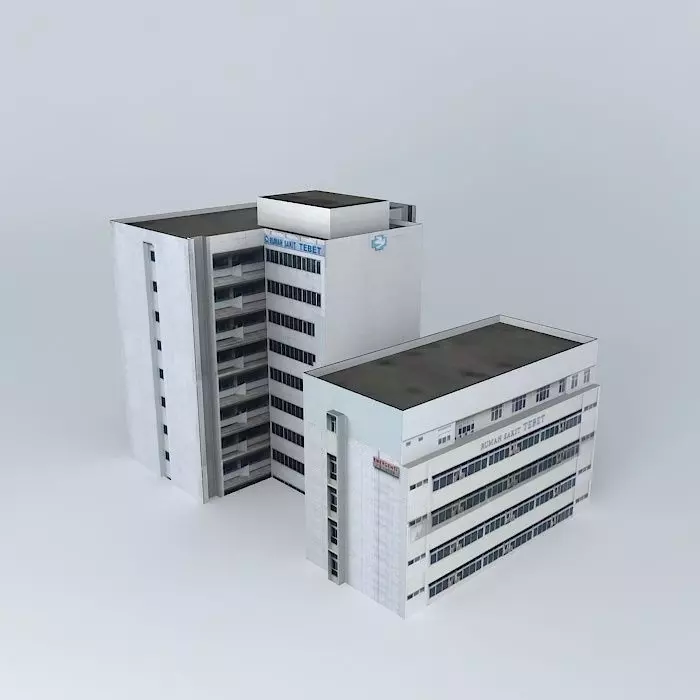 Hospital Tebet 3D model_0