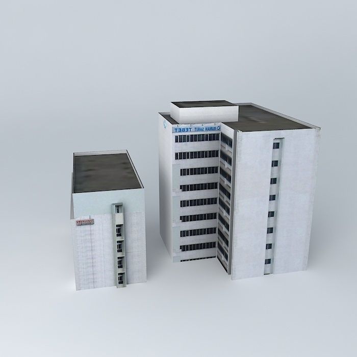 Hospital Tebet 3D model_2
