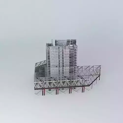 Unfinished Building at Mansyur