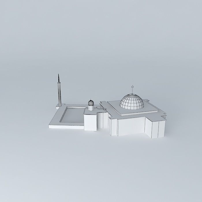 Istiqlal Mosque 3D model_4