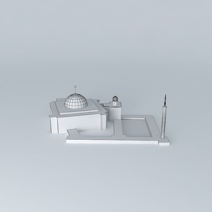 Istiqlal Mosque 3D model_3