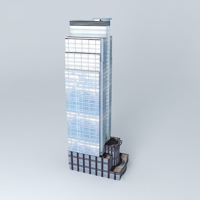 Plaza BII 3D model_1