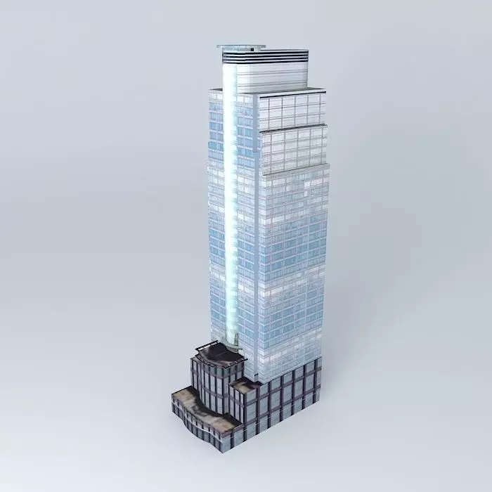 Plaza BII 3D model_0