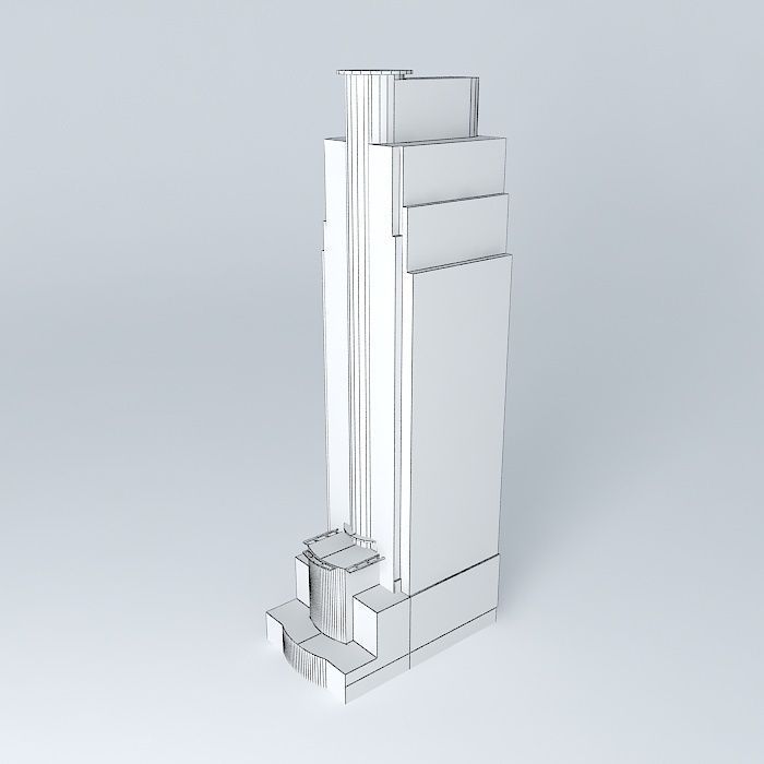 Plaza BII 3D model_3