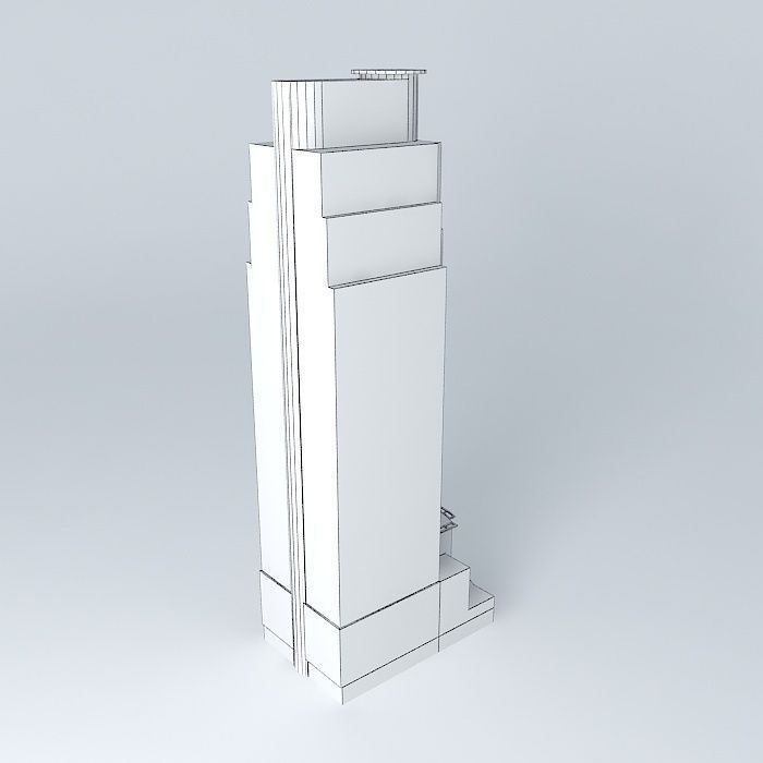 Plaza BII 3D model_4