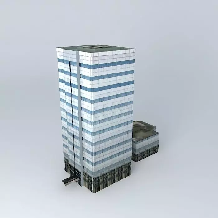 Plaza BII 1 3D model_0
