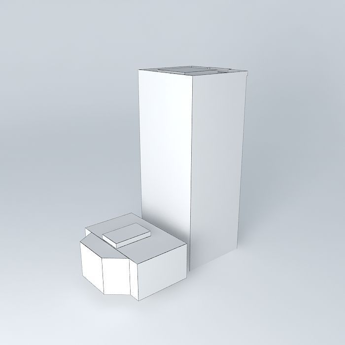 Plaza BII 1 3D model_4