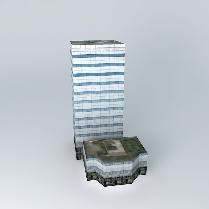 Plaza BII 1 3D model_2