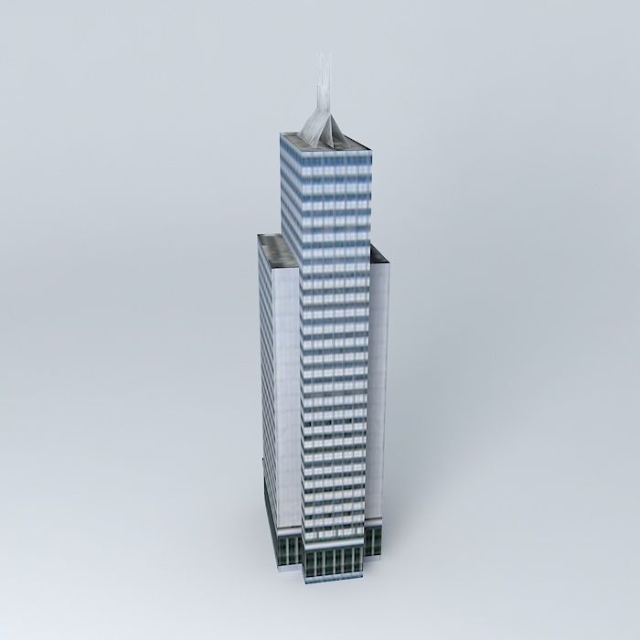 Wisma Nusantara 3D model_2
