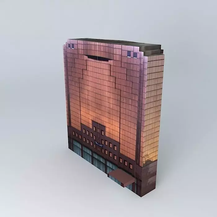 UOB Plaza Thamrin 3D model
