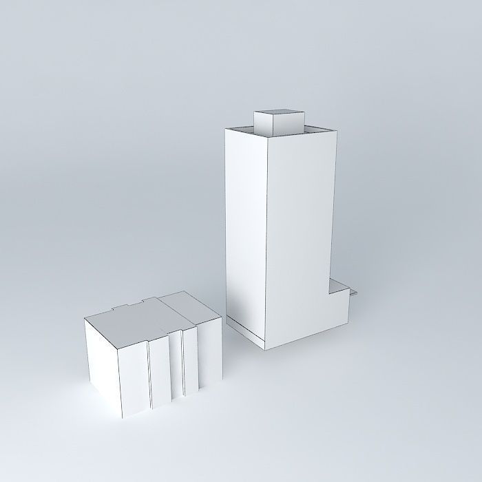 Kyoei Prince Building 3D model_3