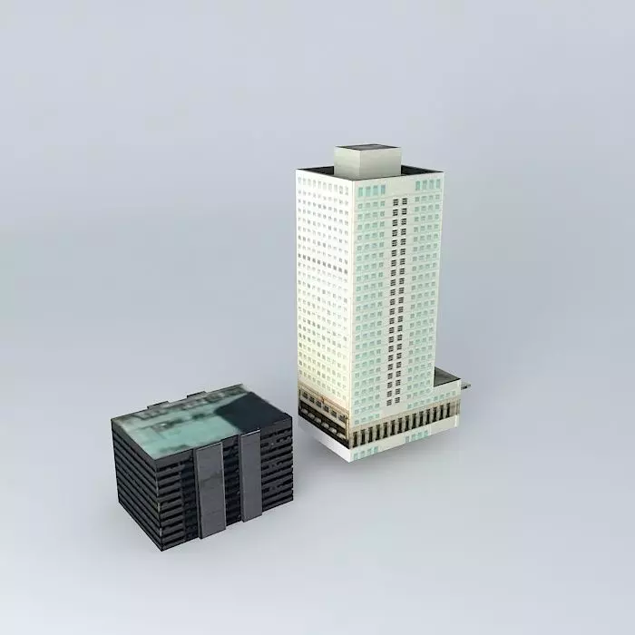 Kyoei Prince Building 3D model_0