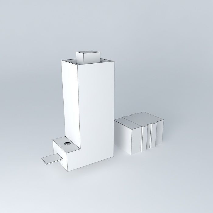 Kyoei Prince Building 3D model_4