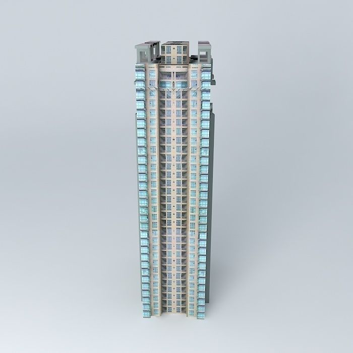 Shangri-La Residence 3D model_2