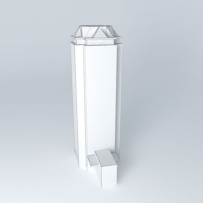Mid Plaza Tower 3D model_4