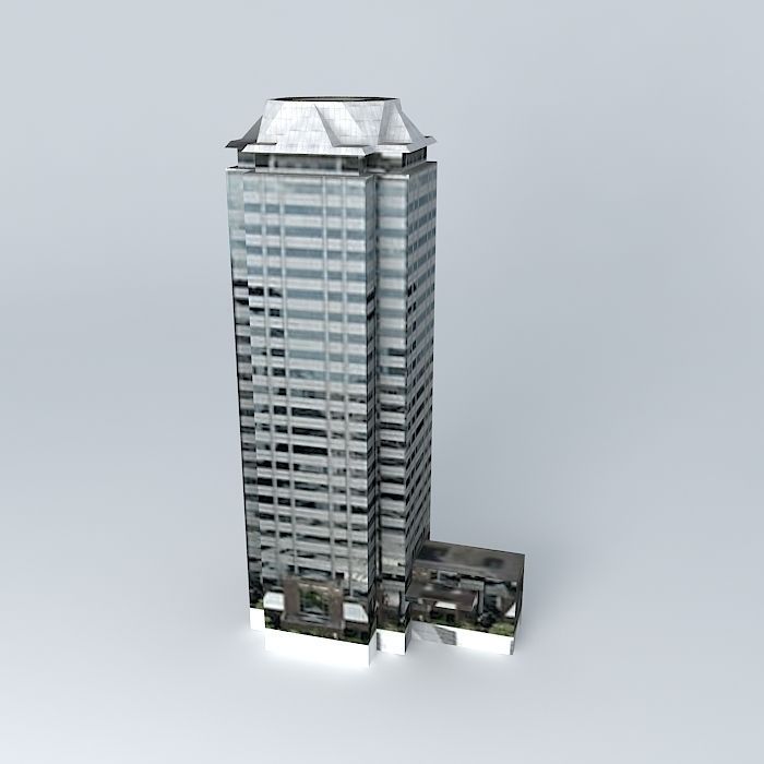 Mid Plaza Tower 3D model_2