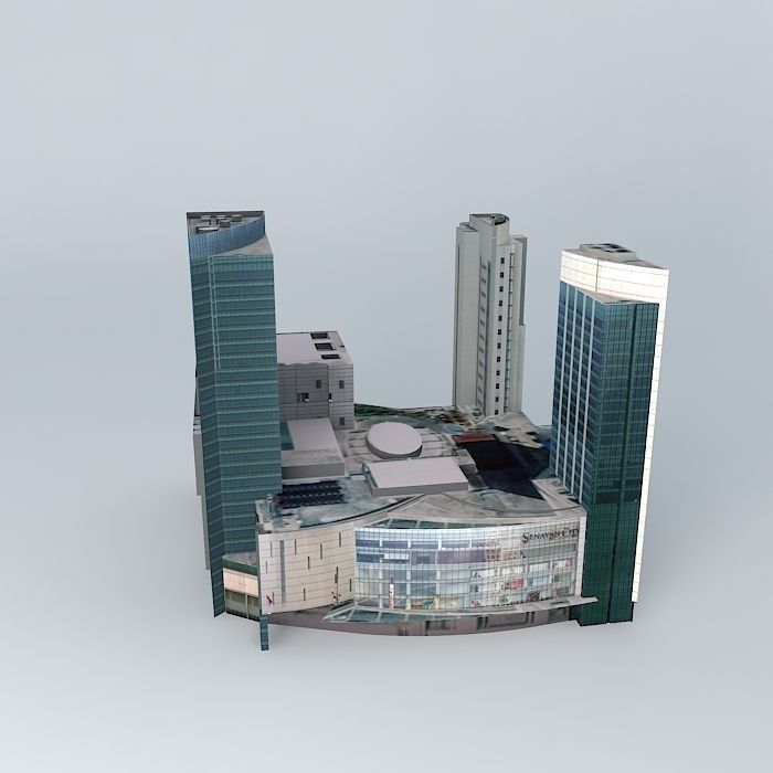 Senayan City 3D model_2