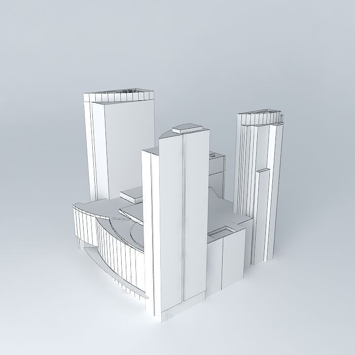 Senayan City 3D model_4