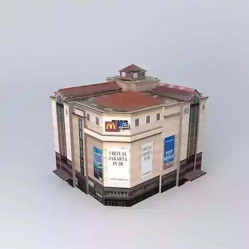 Senayan Trade Center 3D model