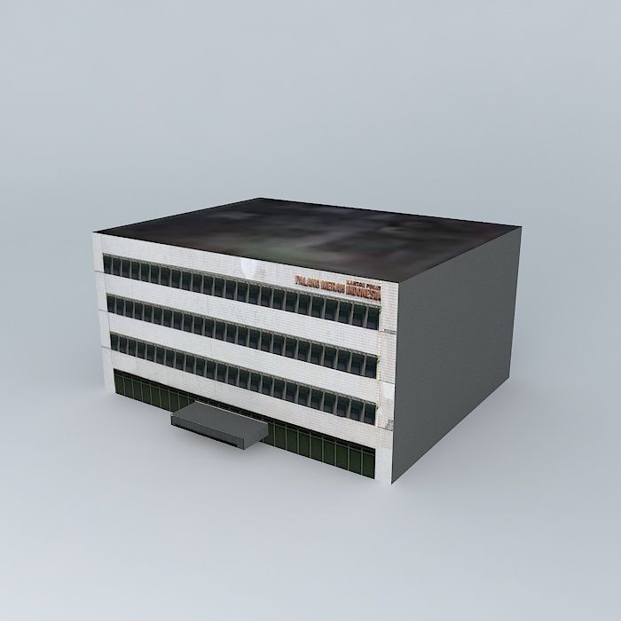 Indonesian Red Cross 3D model_1